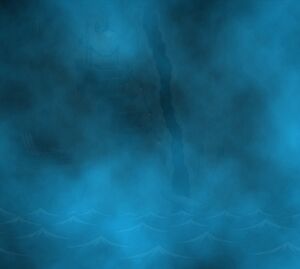 Fossil Hollow in the fog